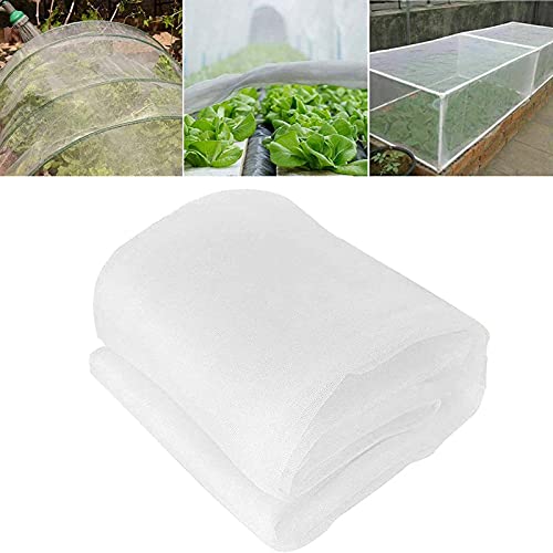 Rete Antigrandine per Orto, Rete Anti Insetti Anti-uv, Zanzariera a Metro, Reti Protettive da Giardino, Rete di Protezione a Maglia Fine per Proteggere Serra Frutteti Colture (Size : 1x10m