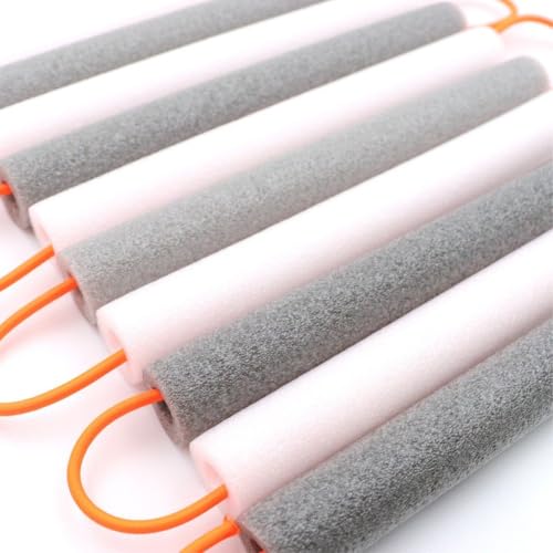 Zonfer High Jump Training Equipment, 1pc High Jump Elastic Crossbar, High Jump Bungee Foam Elastic Bar High Jump Rope Training Equipment