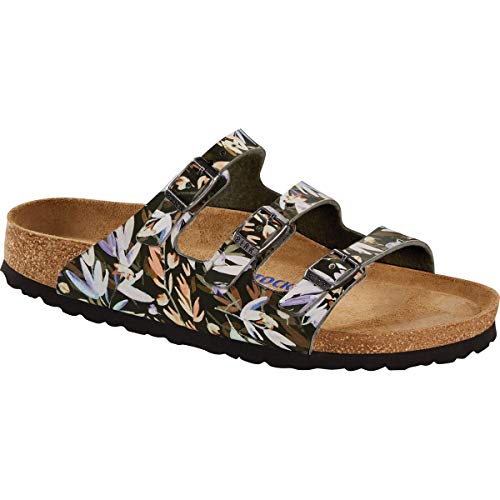 Preisvergleich Produktbild BIRKENSTOCK Women's Florida Fresh 36 Floral Black BF