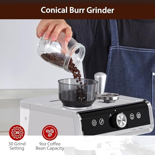 Cafetera Espresso con Molinillo Integrado y Capacidad 2.8 L miniatura 6