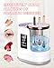 Electric Makeup Brush Cleaner Machine with Automatic Cleaning and Drying Functions Portable Makeup Brush for Makeup Lovers