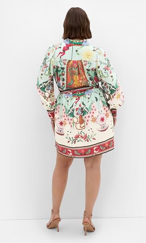 City Chic Women's Dress-Ezra Mini Print3