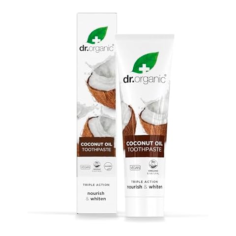 Pâte dentifrice Dr. Organic Noix de Coco Cover