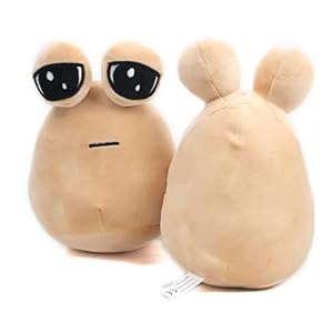 Poupée Pou en Peluche Alien Plushie 22 cm/8.6 Pouces My Pet Alien Peluche Jouet Plushie Peluche Mignon Animal Poupée Pou en Peluche Alien Plushie d’émotion pour Fille Garçon Cadeau pour Enfants