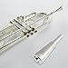 Heavyweight Bullet Trumpet Mouthpiece 1.5C - Silver Plated Brass for Standard Trumpet Enhanced Tone & Flexibility for Concert Pop & Jazz