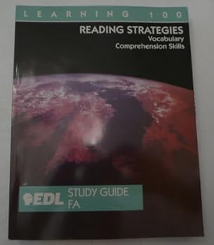 Paperback Reading Stragegies - Vocabulary Comprehension Skills (EDL Study Guide, FA) Book