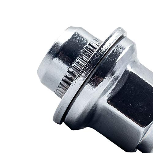 maXpeedingrods Satz mit 20 Alu-Radmuttern, M12 x 1,5 Radmuttern mit Sicherungsring für Jaguar X-TYPE/F-TYPE X152 Cabrio 3.0 S AWD 3-80-PS