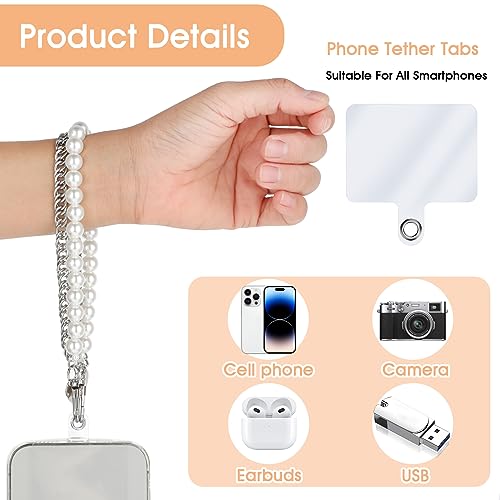 Amaxiu 551671_1-LYJ-1 Cobee Pearl Beaded Phone Wrist Strap thumb #5