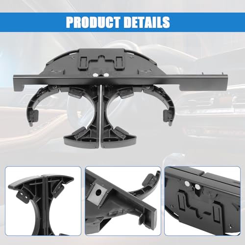 Portavasos consola central compatible BMW E39 2001-2003 miniatura 6