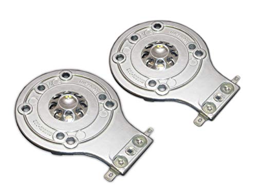 Springfield Speaker JBL 2412H Compatible Aftermarket All Metal Replacement Horn Diaphragm - 2 Pack - for JBL 2412, 2412H, 2412H-1, JRX, 100, 112, 115, Eon, MPro, Soundfactor, 2413, 2413H… -  2AM-AZ