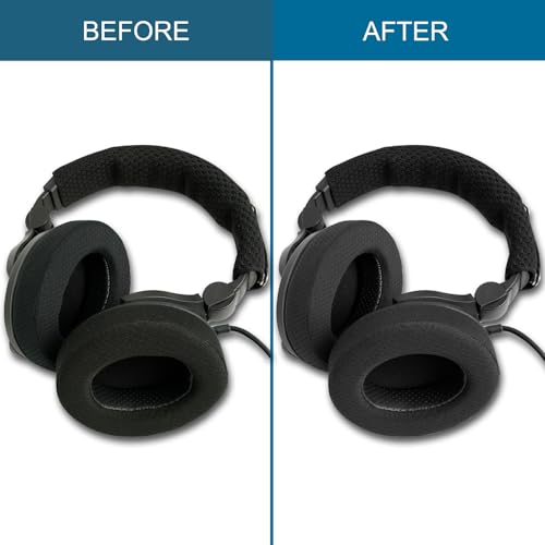 GVOEARS Ear Pads Cushions Compatible with Sennheiser HD280 HD280 Pro HD281 HMD280 HMD281 Headsets Earpads, Professional Replacement Earpads, Soft Memory Foam and Added Thickness (Fabric Mesh) by G GVOEARS - Image 7