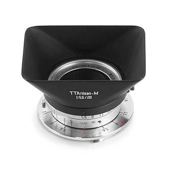 TTArtisan 28mm F5.6 Mマウント ライカM シルバー Amazon | TTArtisan 28mm F5.6 広角レンズ ライカMマウント