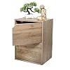 Iris Ohyama, Meuble à Portes et etagère, Meuble de Rangement/Etagère de Rangement, Design & Moderne, Solide, Modulable, Bureau,Chambre,Salon – Module Shelf – MDB-2D – Brun Cendré