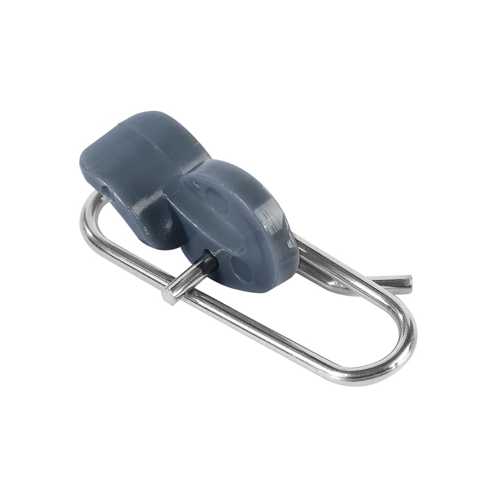 Clips de Impacto para Pesca de Acero Inoxidable, 50 Piezas para Agua Dulce y Salada