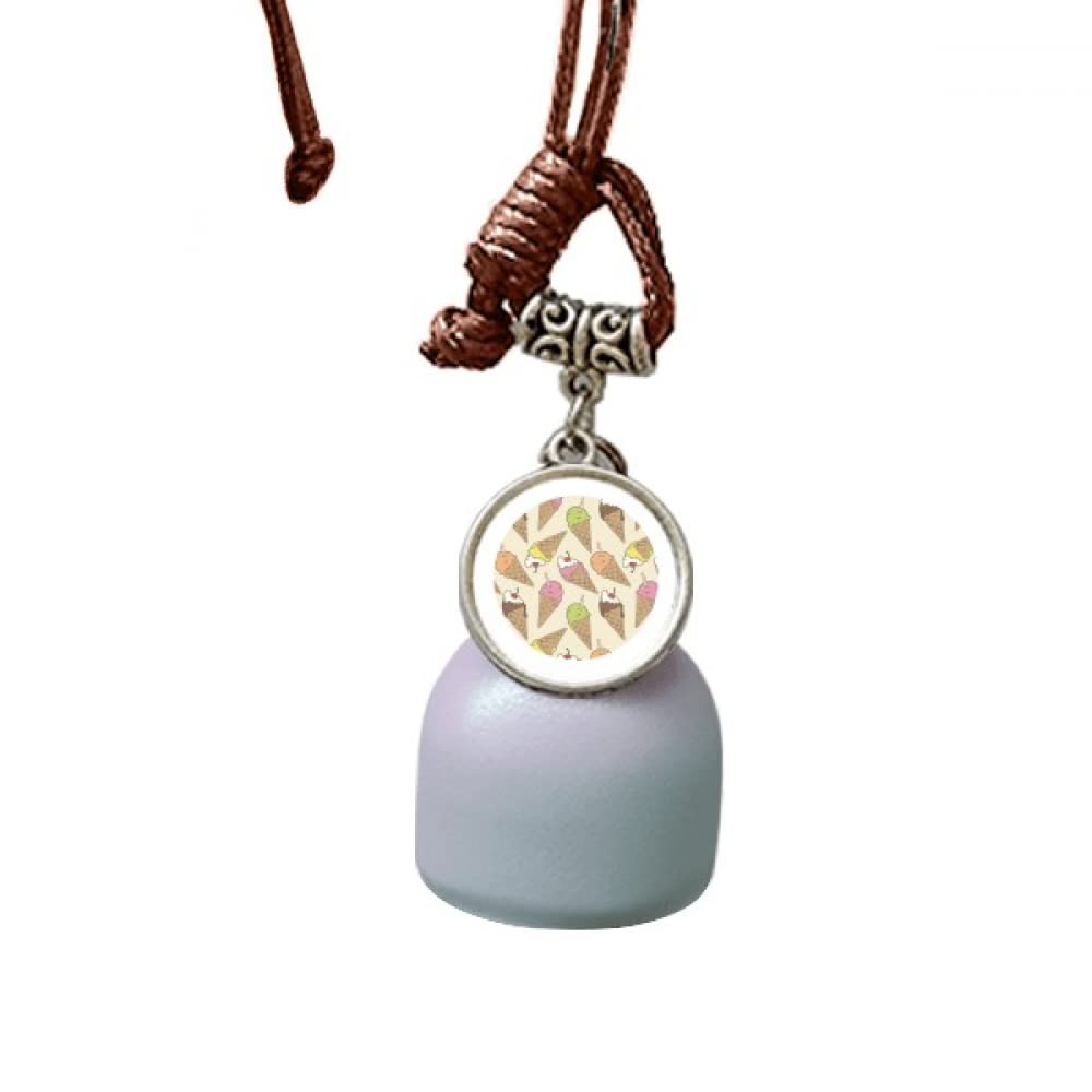 Campana colgante de coche con cereza de chocolate el regalo ideal para nuevos conductores