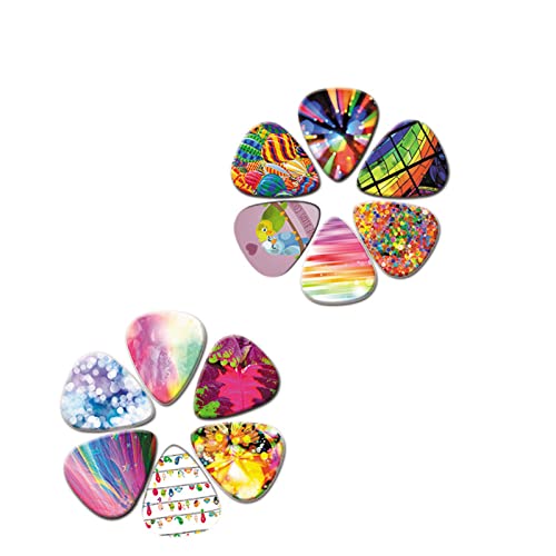 WGOEODI 12 PCS médiators, Guitare Acoustique Folk Shrapnel celluloïd Nylon Impression Couleur Choix Accessoires d… - Les Beatles, Paul McCartney, John Lennon, RIngo Starr, George Harrison WGOEODI 12 PCS médiators, Guitare Acoustique Folk Shrapnel celluloïd Nylon Impression Couleur Choix Accessoires d… – Image 4