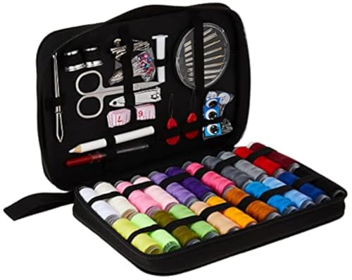 مجموعة الخياطة الصغيرة مكونة من 98 قطعة من ادوات الخياطة للم...