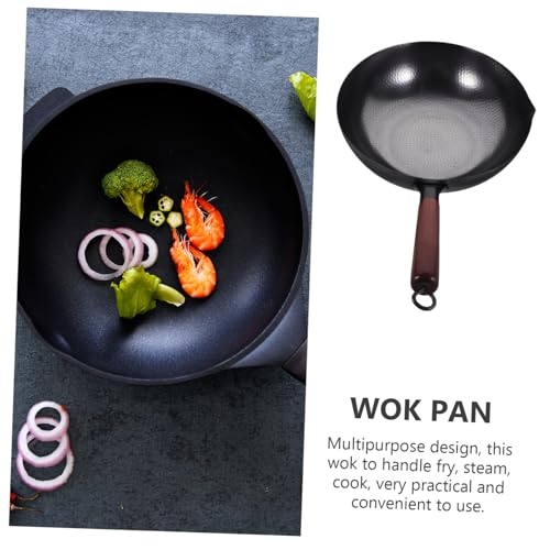 Wok tradicional antiadherente estilo chino miniatura 2