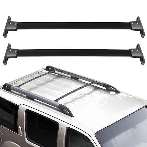 OCPTY Roof Rack Cross Bars Fit for Nissan Pathfinder 2005 2006 2007 2008 2009 2010 2011 2012 Cargo Bars for Cargo Carrier Bag Luggage Kayak Canoe Bike Snowboard Skiboard