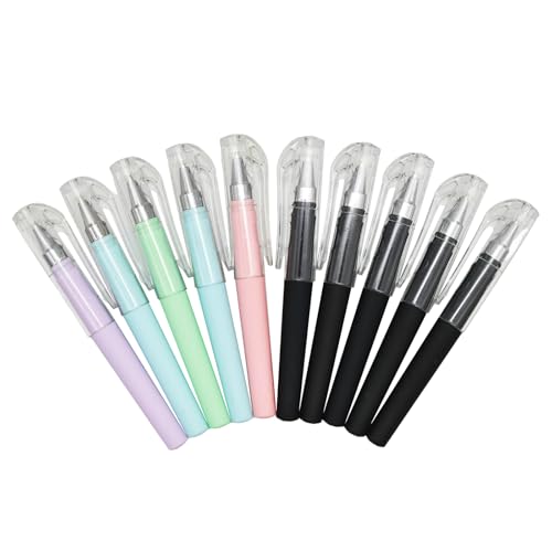 Bolígrafos mini bolsillo 10 piezas tinta negra miniatura 5