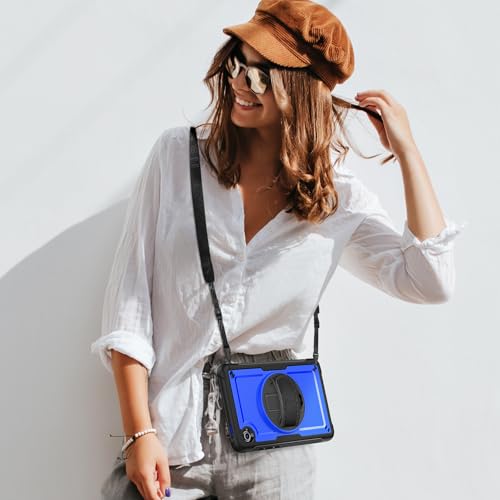 Coque Galaxy Tab A9 antichoc avec béquille rotative 360 - 7