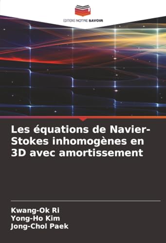 Les équations de Navier-Stokes inhomogènes en 3D avec amortissement