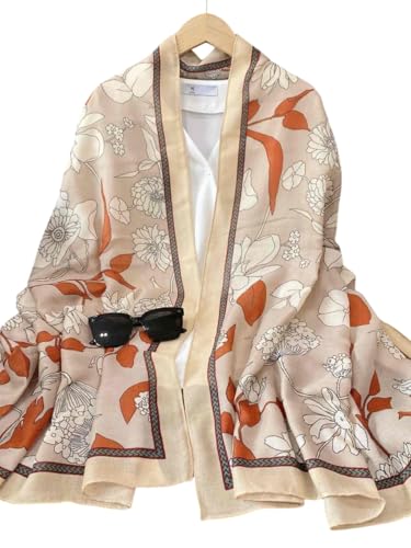 Image of Viscose Scarf for Women | Lightweight & Long | Stole for Women - Stylish Design | Neck Scarf, Hair Scarf, & Head Scarf for Women & Girls | All Season Accessory