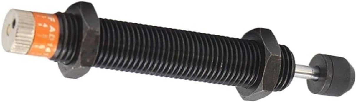 Einstellbarer pneumatischer hydraulischer Stoßdämpfer AD1410 – 1 Stück schwarzer Puffer