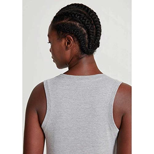 Vestido sem manga, Feminino, Hering,Mescla Claro,XG