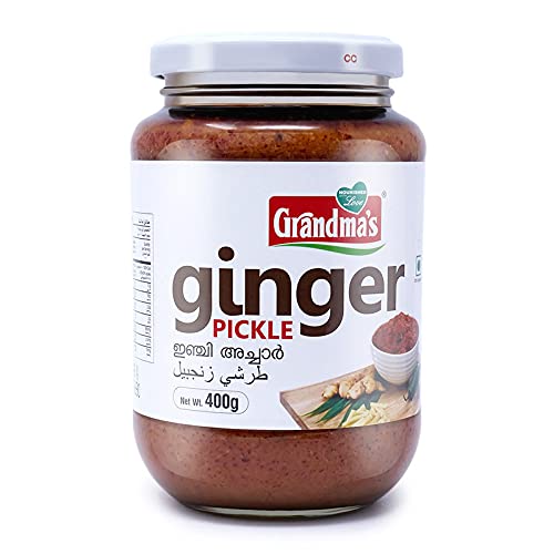 Grandmas Authentic Kerala Style Ginger Pickle | 400g | Hot and Spicy (B09HP4DZXH) Amazon Price History, Amazon Price Tracker