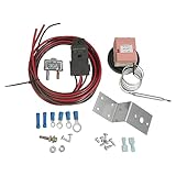 Adjustable Electric 12V Radiator Fan Thermostat Control Relay Wire Kit Compatible with Car Truck