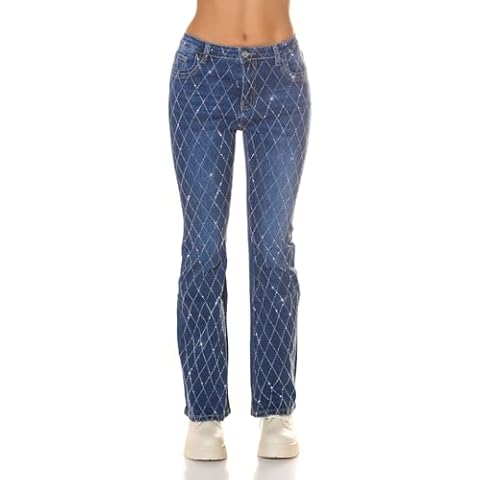 Jean bootcut strass Koucla Cover