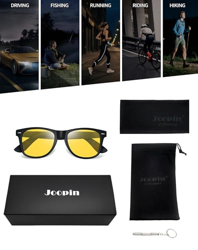 Image of Joopin Square Sunglasses Polarized UV400 Designer Sun Glasses Men Women