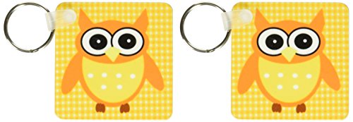 Porte-clés chouette lot de 2 accessoires de rangement pour clés de voiture