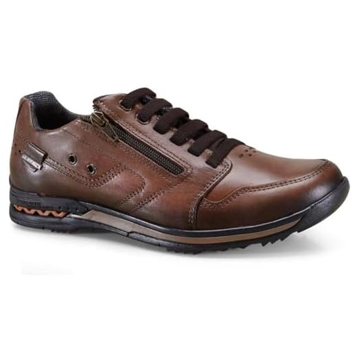 PEGADA Tênis masculino Broxton, Anline marrom, 45