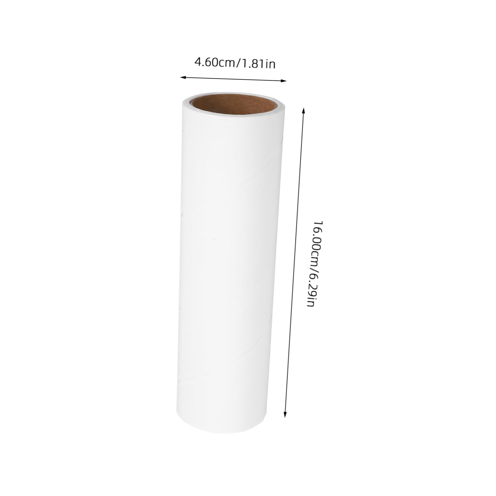 Ricariche Rullo Leva Pelucchi Bianco 10 Pezzi Carta 50 Fogli | Adesivo Extra, Riutilizzabile, per Mobili e Sedili Auto, 38mm Interno, 16cm