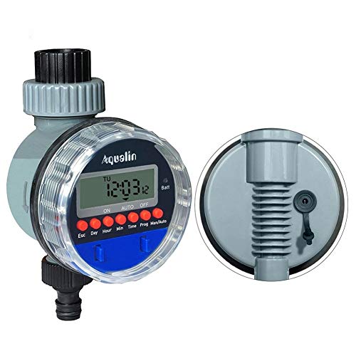 Lijincheng Timed Irrigation Automatic Electronic Ball Valve Water Timer Home Waterproof Garden Watering Timer Irrigation Controller With LCD Display