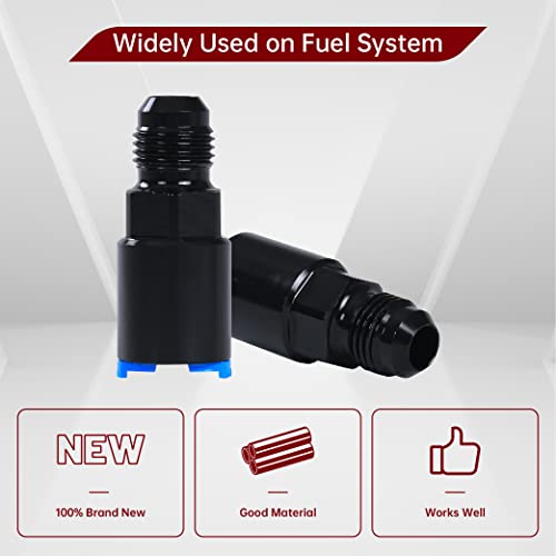 Fgjqefg Fuel Rail Adapter Fittings Feed/Return -6An Efi An6 Push On Compatible With Lt1 Lt4 Ls1 Lq4 Lq9 #TOP2