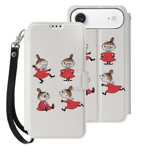 For ���[�~�� �Ή� iPhone 17Air �X�}�[�g�t�H���P�[�X �蒠�^ ����PU���U�[ ���u���X�^���h�@�\�t�� �J�[�h�X���b�g �X�g���b�v�t�� ���z�^ �}�j���A���� �J�[�h���[ ��G�肪�悢 �}�O�l�b�g�� �|�����z���� MM-23F