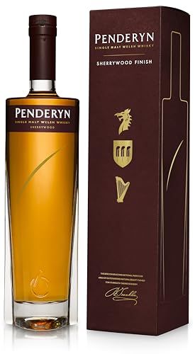 Penderyn Gold Single Malt Welsh Whisky Sherrywood - Ausgezeichneter Whisky aus Wales in der...