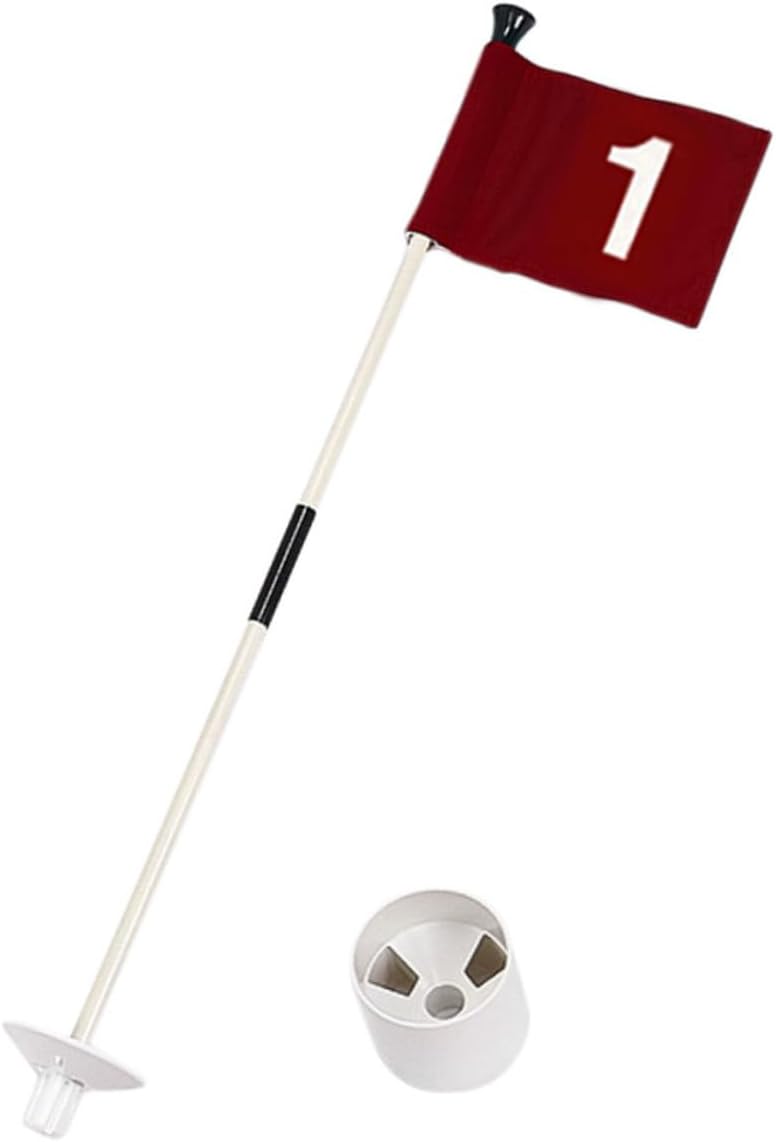 1set Golf Flag Golfing Practice Flags for Training and Backyard Use Lightweight and Easy to Install Golf Supplies