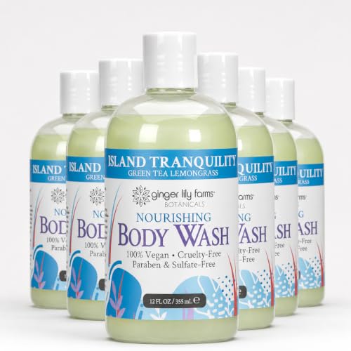 Image of Ginger Lily Farms Botanicals Body Wash, 12oz /6pk, Island Tranquility