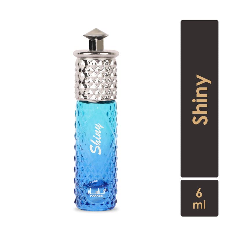 Manasik Shiny Blue Premium Attar 6ml - Image 2