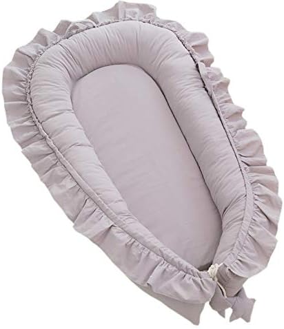 Newborn Infant Bassinet Baby Lounger Soft and Breathable for Co-Sleeping Baby Nest