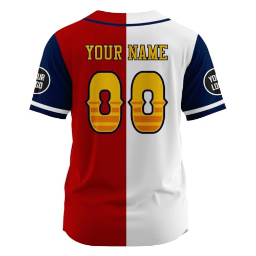 Custom Texas Baseball Jersey Kids Youth Men Women, Tailgater Personalized Game Day Jersey Camisas De Beisbol Personalizadas miniatura 3