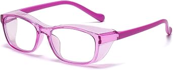 Junsika Kids Safety Glasses Anti Fog Goggles with Side Shield Anti Pollen Protective Eyeglasses