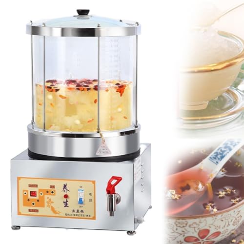 Olla Eléctrica Comercial De 8 Litros Para Preparar Infusiones, Olla Totalmente Automática De Gran Capacidad, Control Preciso De La Temperatura, Protección Contra Quemaduras Por Sequedad, Conversión Au