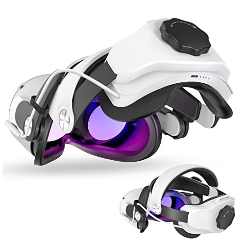 Adjustable Head Strap With 7000Mah Battery Pack Compatible With Oculus Quest 2, Replacement Elite Strap For Meta/Quest 2, Comfort In Vr Quest 2 Accessories For Kids And Adult #TOP25