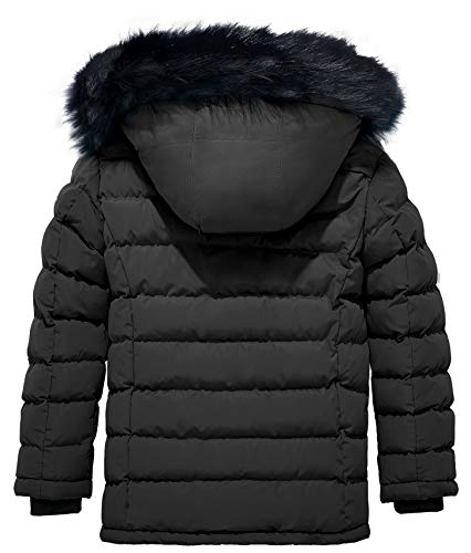 ZSHOW Girls' Puffer Jacket Soft Fleece Lined Warm Hooded Winter Coat2