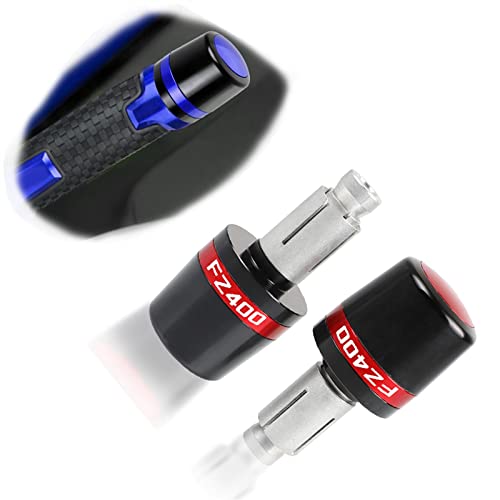 Embout de guidon YAMAHA FZ400 1986-1988 - Accessoire de guidon 22mm en aluminium Rosso